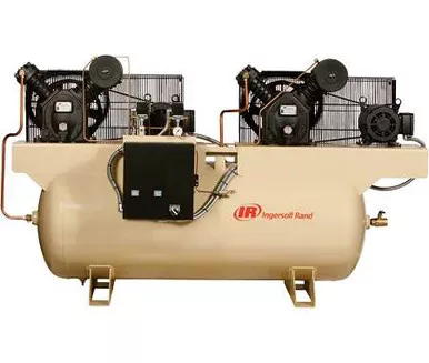 2-2475E5-P-575 Premium Duplex Cast Iron Compressor - 575V, 3-Phase