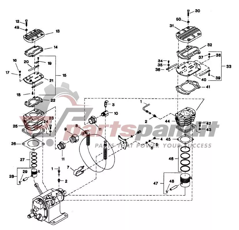 242-model-ingersoll-rand-compatible-spacer-plate-hp-37127248-refer-21-in-pic 242 Model Ingersoll Rand compatible Spacer Plate HP 37127248 refer #21 in pic