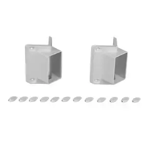 45 Degree Classic Bracket Bottom Rail Adapter by Durables