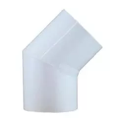 55735-45-deg-elbow-3-in-female-socket-x-3-in-female-socket-pvc-white-sch-40 55735 45-deg Elbow, 3-in Female Socket x 3-in Female Socket, PVC, White, SCH 40