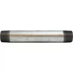 56257-welded-pipe-nipple-3-4-in-mpt-x-3-4-in-mpt-72-in-l-steel-galvanized-sch-40 56257 Welded Pipe Nipple, 3/4 in MPT x 3/4 in MPT, 72 in L, Steel, Galvanized, SCH 40 Schedule