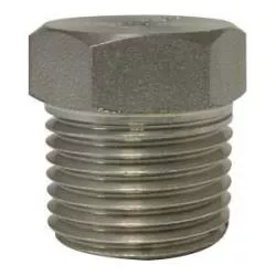 62639b1-barstock-hex-head-plug-2-1-2-in-mpt-stainless-steel 62639B1 Barstock Hex Head Plug, 2-1/2 in MPT, Stainless Steel