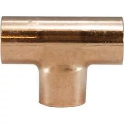 77514 Reducing Tee, 1-1/4 in C x 3/4 in C x 1-1/4 in C, Copper