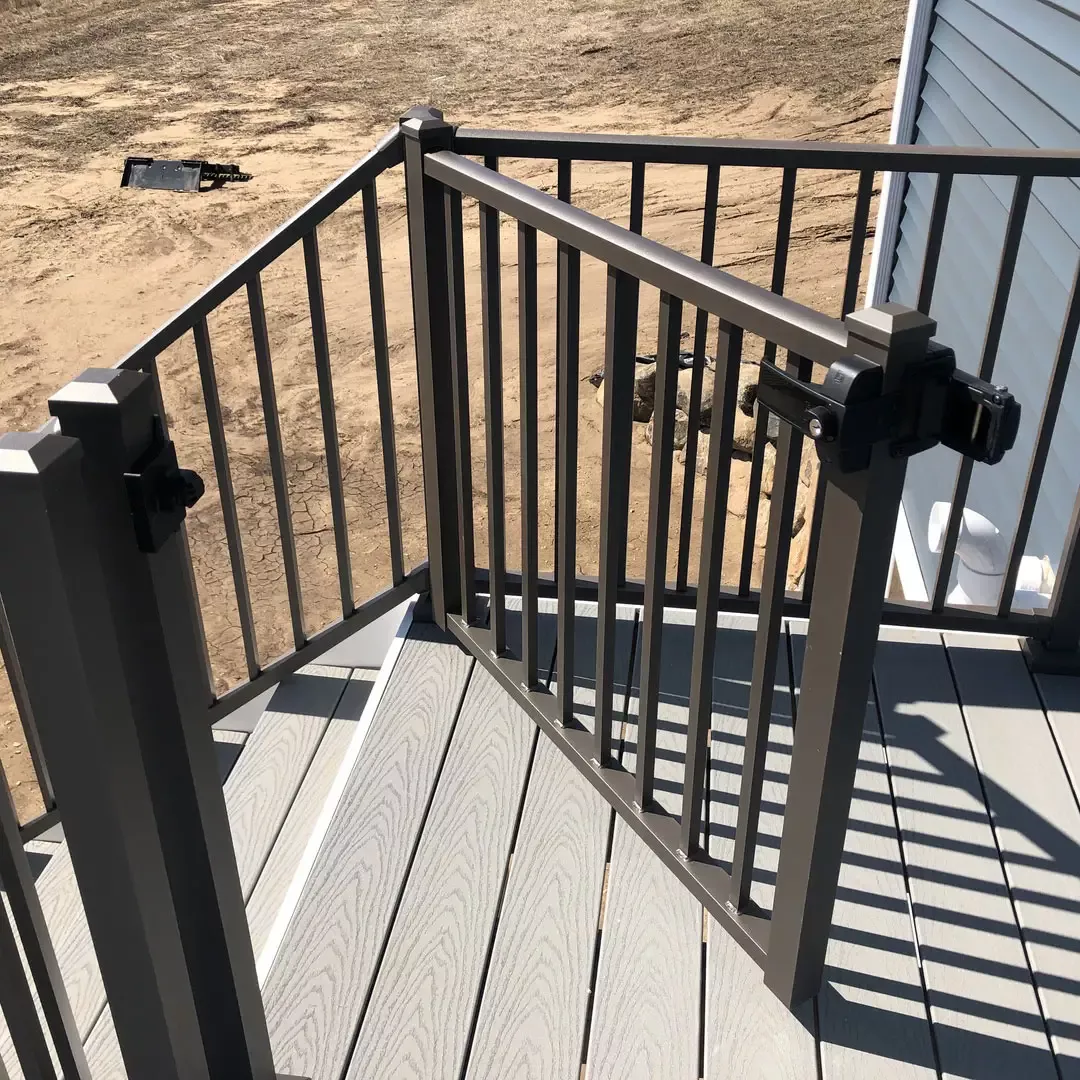 adjustable-gate-westbury-tuscany-aluminum-railing Adjustable Gate for Westbury Tuscany Aluminum Railing