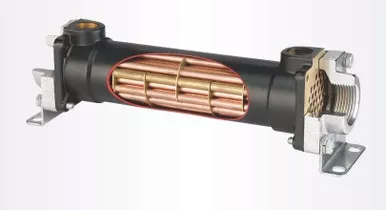 b-1205-fixed-bundle-water-cooled-oil-cooler-thermal-transfer B-1205 Fixed Bundle Water Cooled Oil Cooler - Thermal Transfer