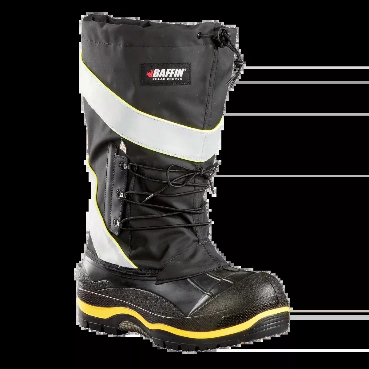 Boots - Baffin DERRICK Unisex Winter Work Boots (Steel Toe w / Plate), POLAMP02