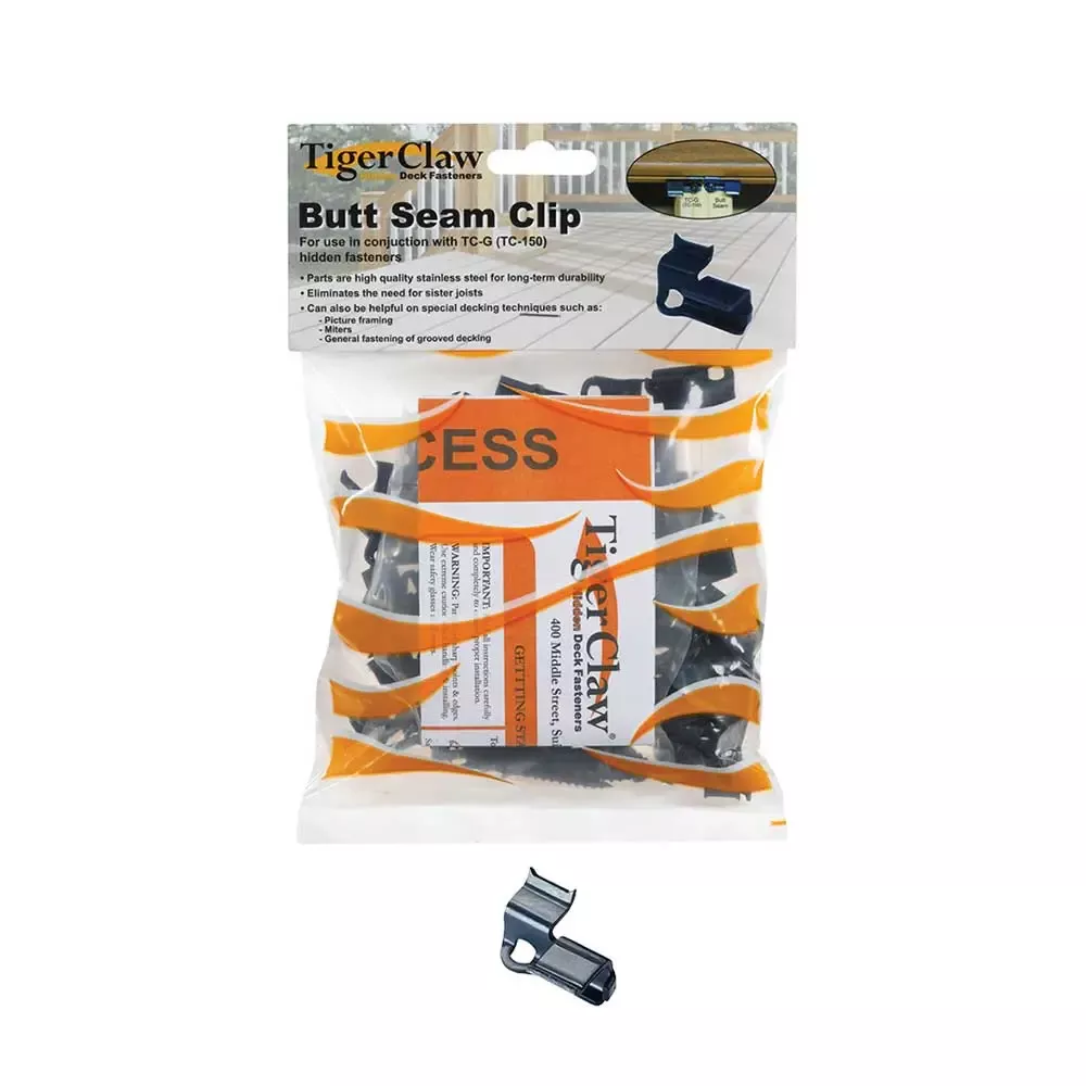 Butt Seam Clips by Tiger Claw