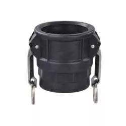 CGD-125-PP Cam and Groove Coupler, 1-1/4 in Type D x 1-1/4 in FPT, Polypropylene