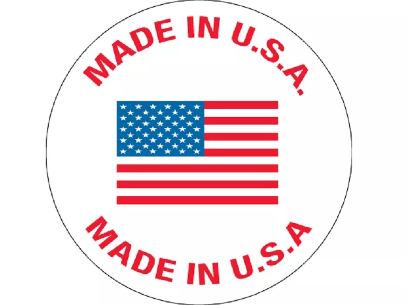 Circle - "Made in U.S.A." Labels