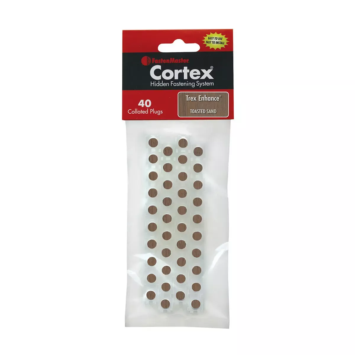 Cortex Plugs for Trex Decking by FastenMaster