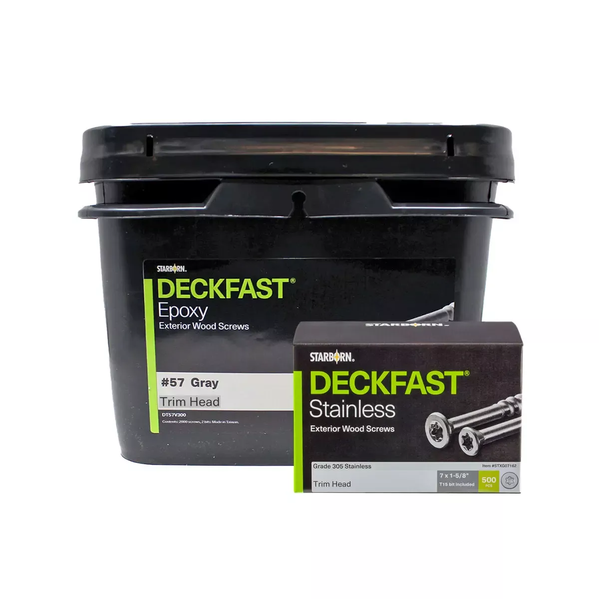 DECKFAST Trim Head Exterior Wood Screws by Starborn