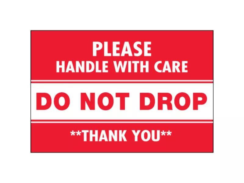 do-not-drop-please-handle-with-care-labels "Do Not Drop - Please Handle With Care" Labels