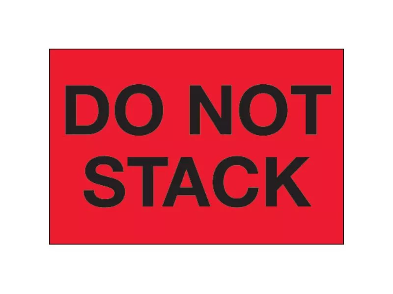 do-not-stack-fluorescent-labels "Do Not Stack" Fluorescent Labels