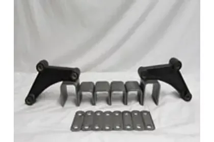 Double Axle Eye to Eye Spring Hanger Kit