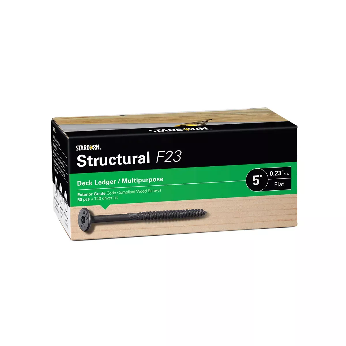 f23-ledger-multipurpose-structural-wood-screws-by-starborn F23 Ledger/Multipurpose Structural Wood Screws by Starborn