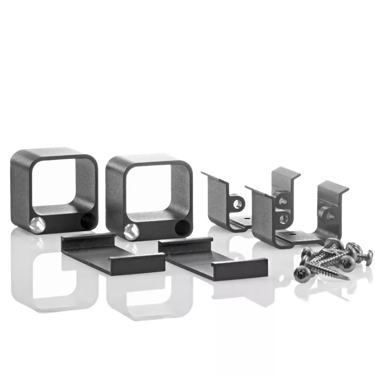 Flat Top Additional Rail Bracket Kit for AFCO Pro Aluminum Railing