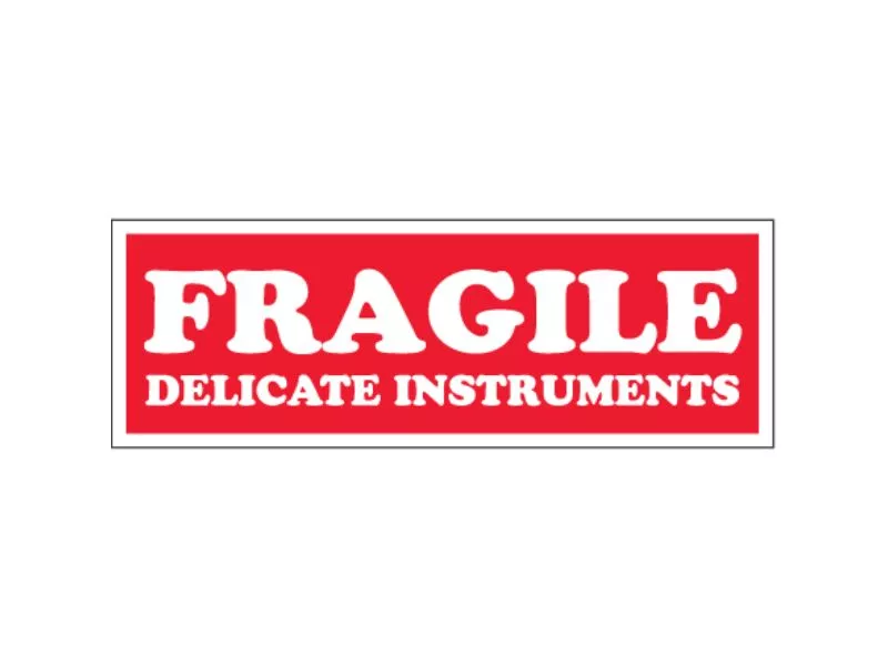 fragile-delicate-instruments-labels "Fragile - Delicate Instruments" Labels