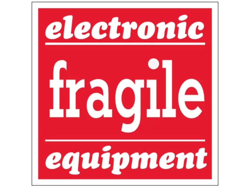fragile-electronic-equipment-labels "Fragile - Electronic Equipment" Labels