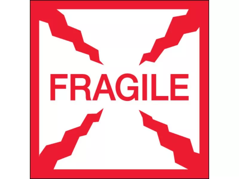 fragile-labels "Fragile" Labels
