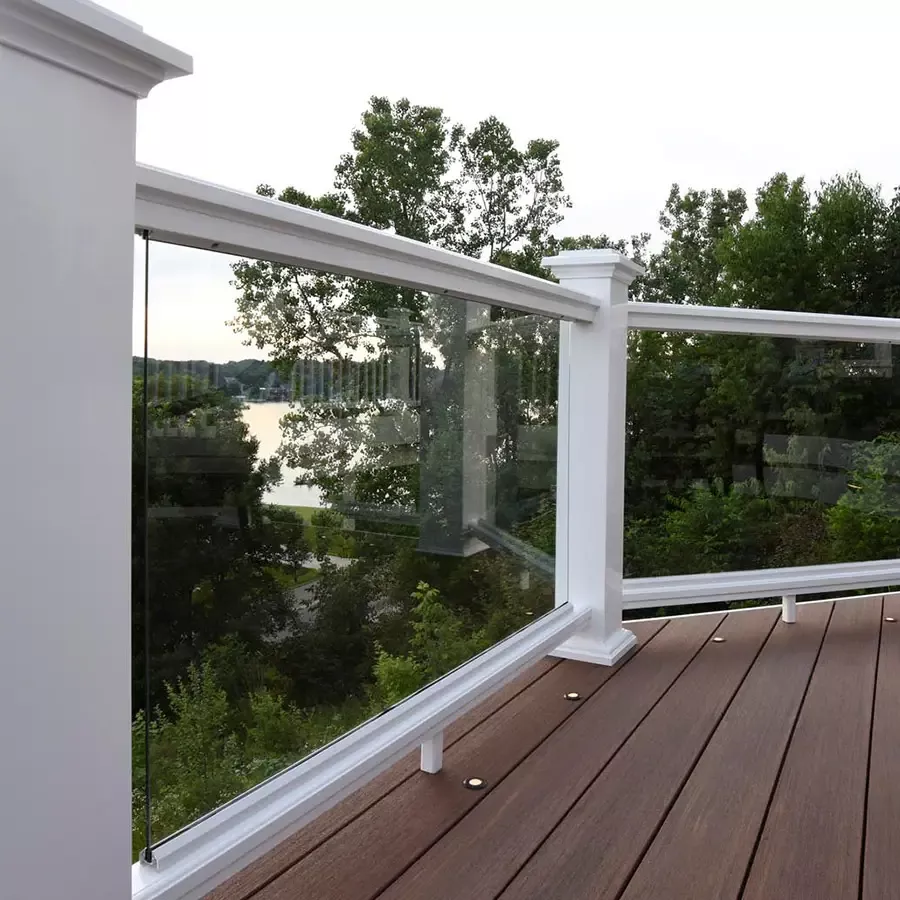 glass-channel-kit-timbertech-classic-composite-series-railing Glass Channel Kit for TimberTech Classic Composite Series Railing