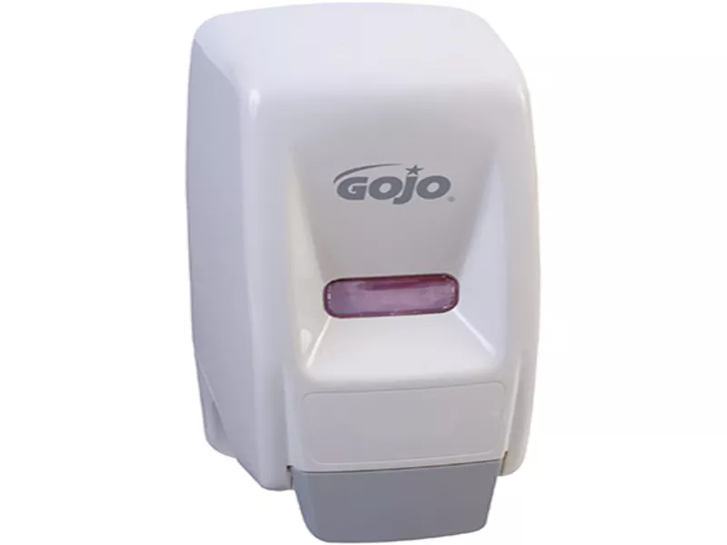 gojo-wall-mount-dispenser-800-ml-white GOJO Wall-Mount Dispenser - 800 mL, White