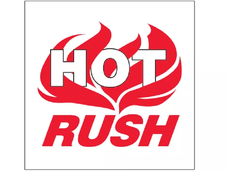 "Hot Rush" Labels