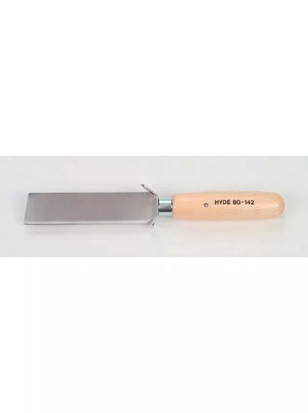 hyde-tools-60510-square-point-knife-safety-wood-handle Hyde Tools 60510 Square Point Knife, Safety Wood Handle
