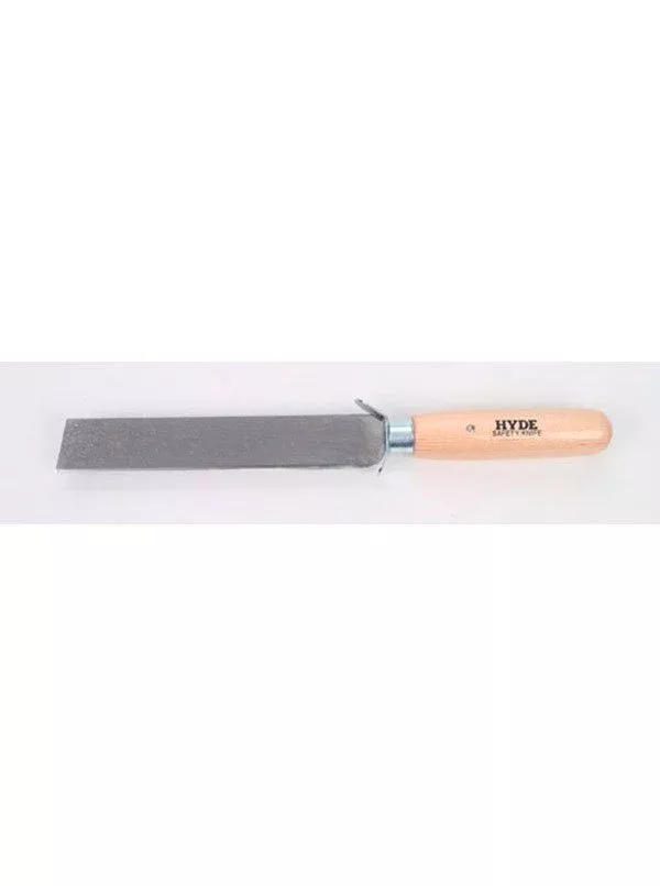 hyde-tools-60660-square-point-knife-safety-wood-handle Hyde Tools 60660 Square Point Knife, Safety Wood Handle