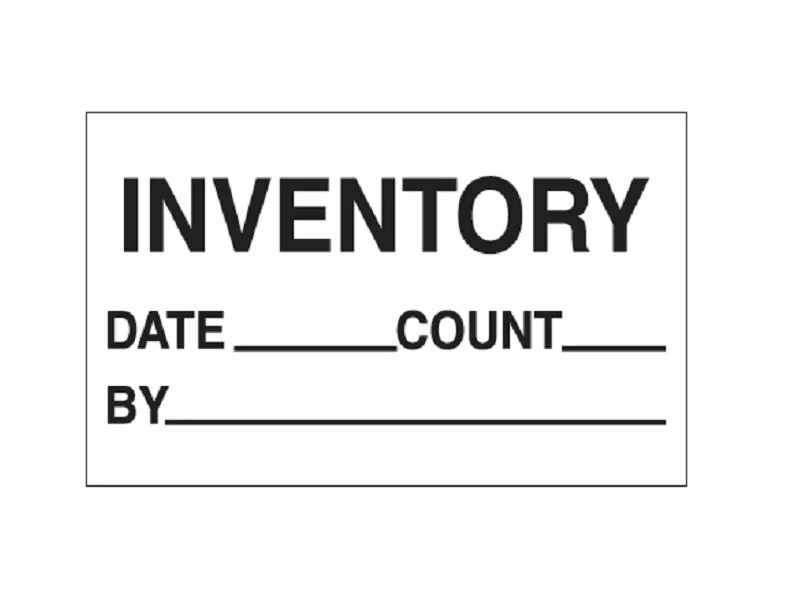 "Inventory - Date - Count - By" Labels