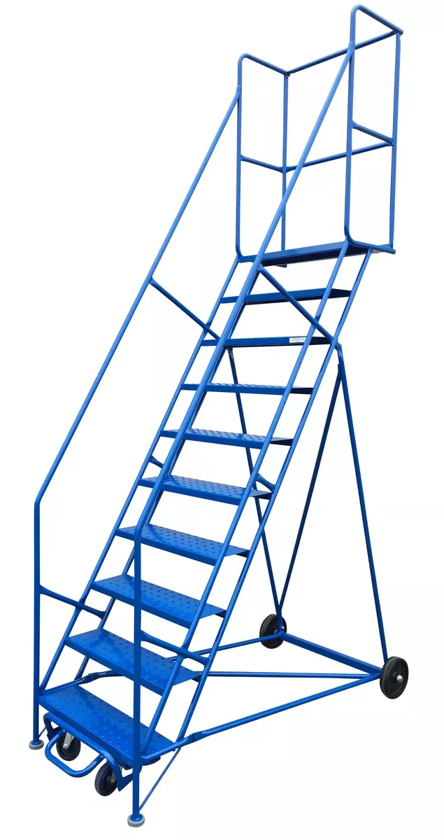 ladder-canway-mobile-ladder-stand-11-step-11h Ladder - Canway Mobile Ladder Stand 11 Step 11H