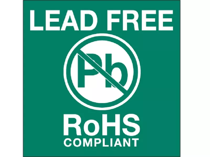 "Lead Free RoHs Compliant" Labels