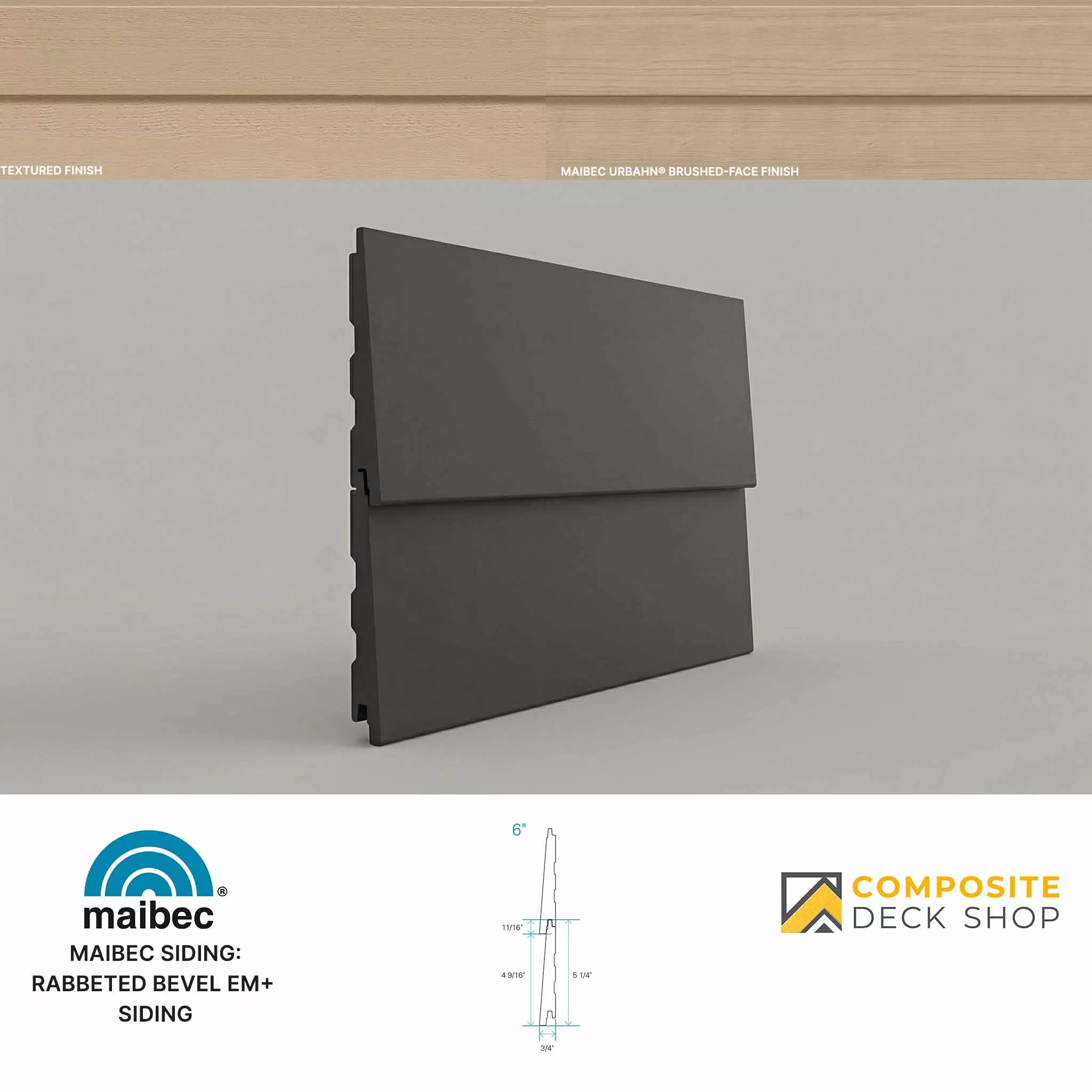 maibec-rabbeted-bevel-em-siding Maibec - Rabbeted Bevel EM+ Siding