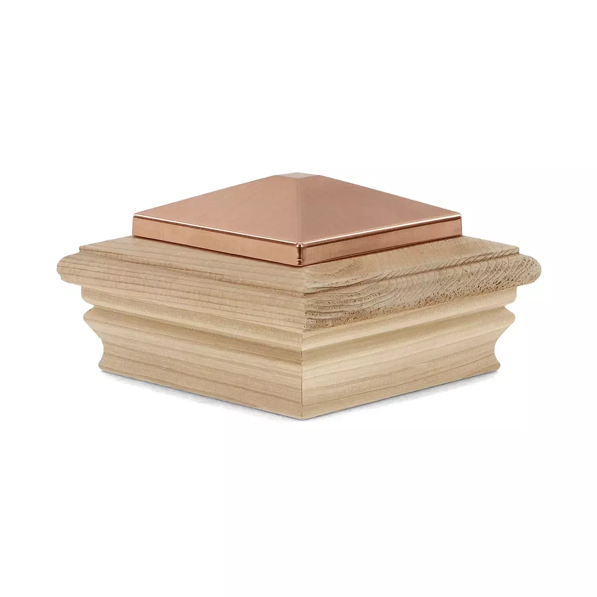 Newport High Top Pyramid Post Cap by Deckorators
