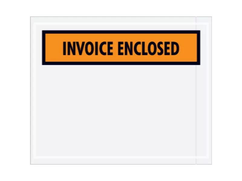 pack-kontrol-invoice-enclosed-shipping-envelopes Pack Kontrol 'Invoice Enclosed' Shipping Envelopes