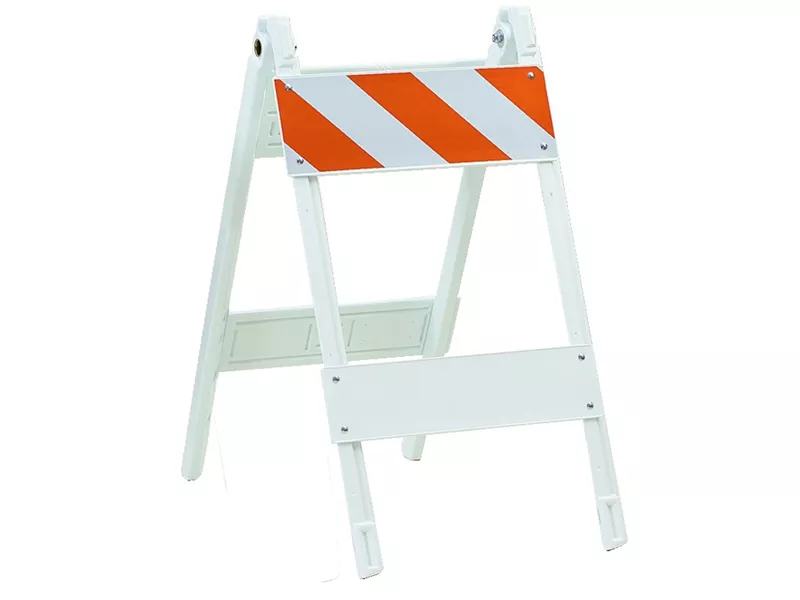 Plastic Type I & Type II Barricades