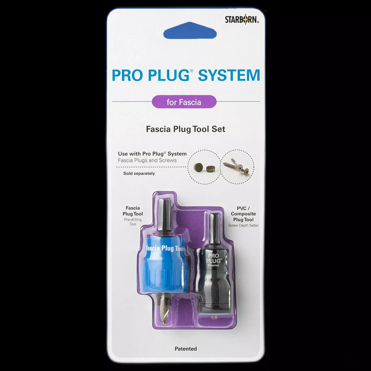 PRO PLUG PVC and Composite Fascia Tool Set by Starborn