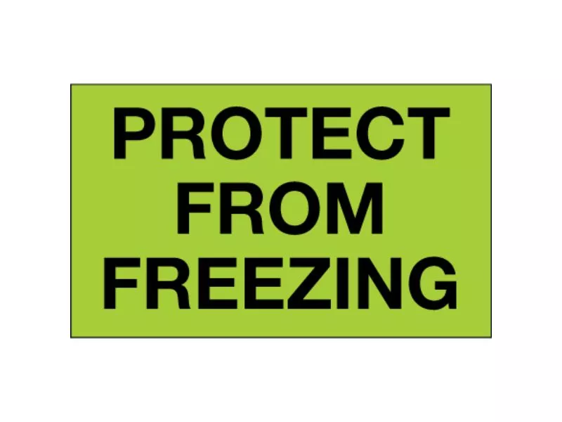 protect-from-freezing-fluorescent-green-labels "Protect From Freezing" Fluorescent Green Labels
