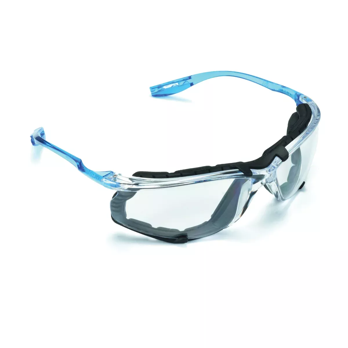 Protective Glasses - 3M Virtua Cord Control System Protective Eyewear with Foam Gasket, Clear Anti-Fog Lens, 11872-00000-20