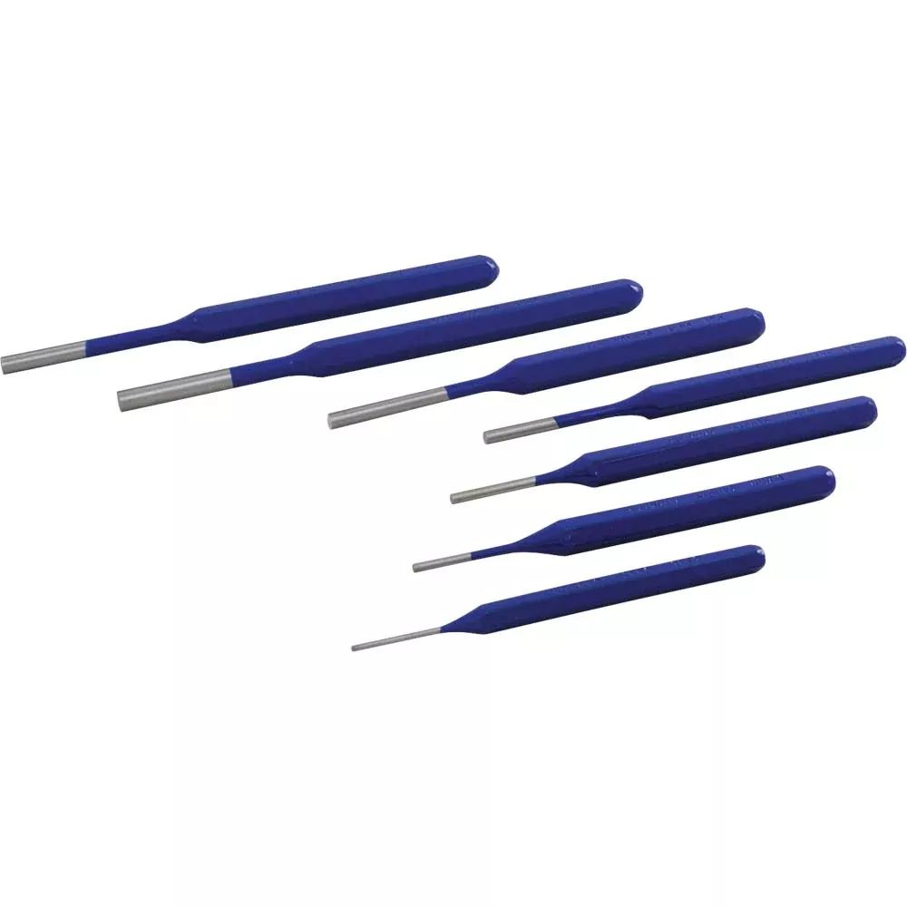 punch-set-gray-tools-7-piece-pin-punch-set-c7pps Punch Set - Gray Tools 7 Piece Pin Punch Set, C7PPS
