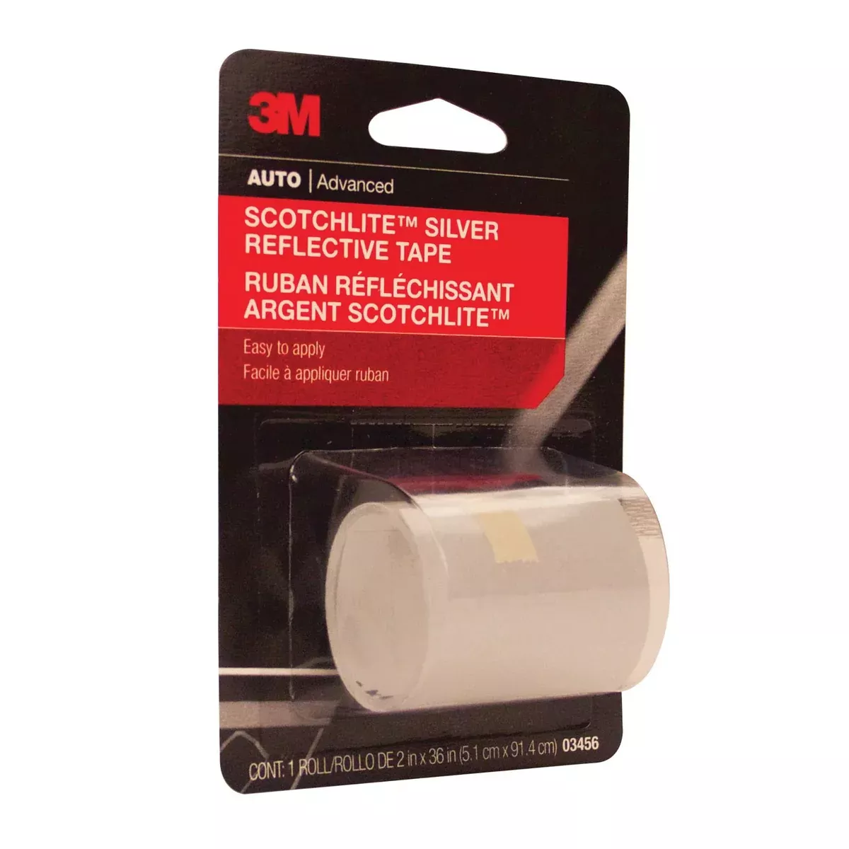 reflective-fabric-3m-scotchlite-reflective-tape-2-in-x-36-in-silver-case-24-roll Reflective Fabric - 3M Scotchlite Reflective Tape, 2 in x 36 in, Silver, (Case of 24 Rolls), 03456C