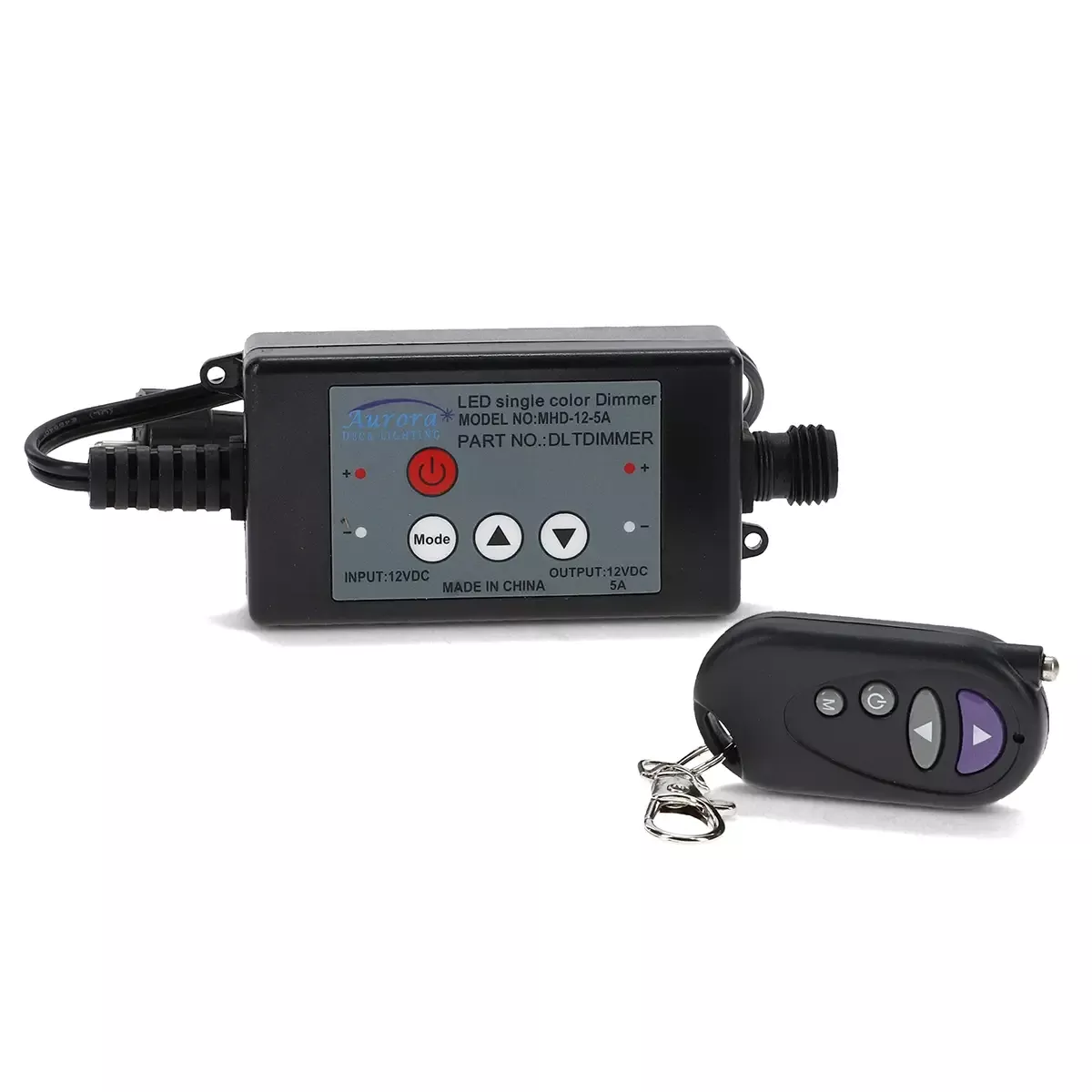 Remote Control LED Dimmer by Aurora Deck Lighting