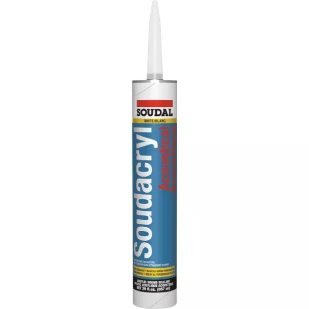 sealant-soudal-soudacryl-acoustical-latex-acrylic-white-143753 Sealant - Soudal Soudacryl Acoustical Latex Acrylic, White, 143753