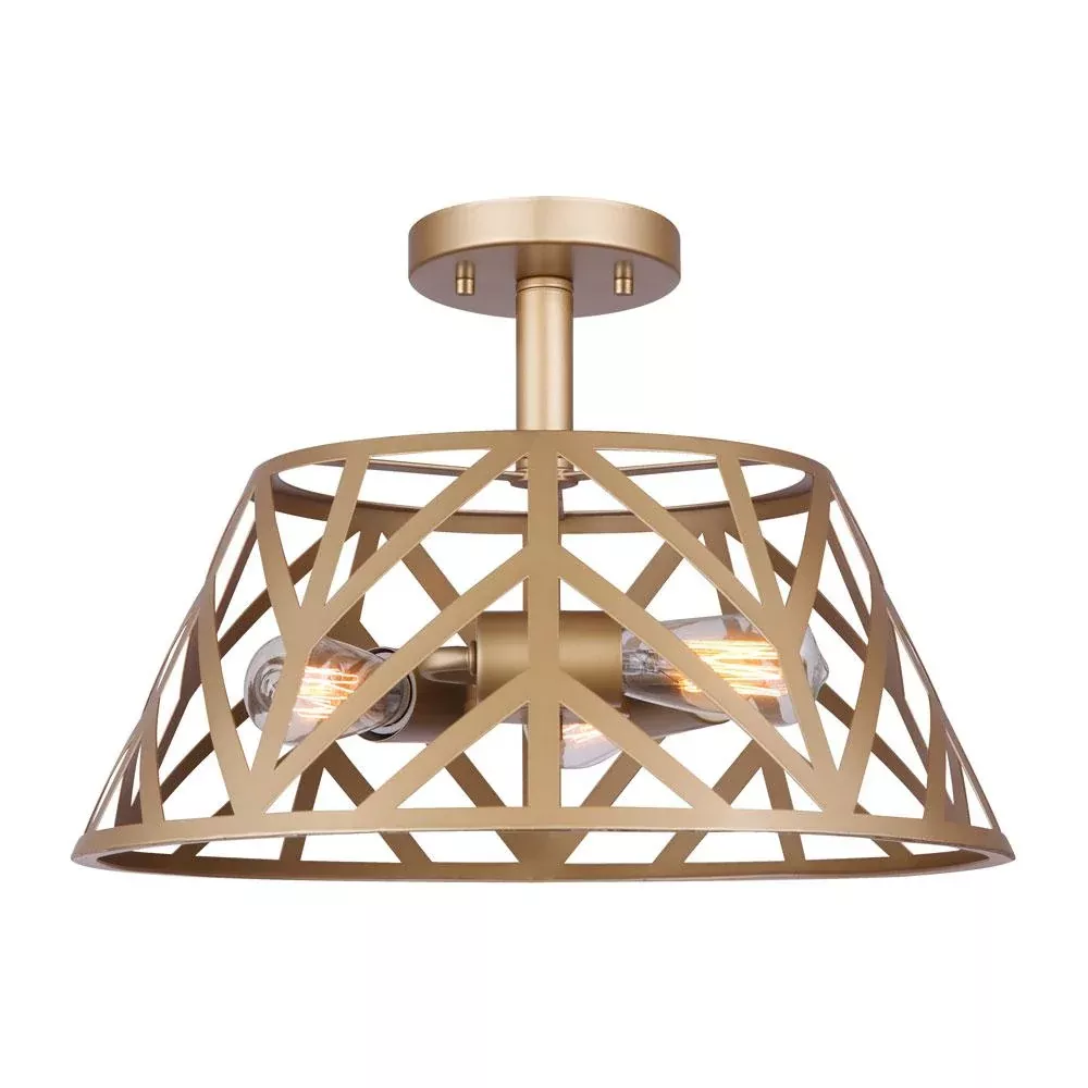 semi-flush-mount-canarm-maud-3-light-semi-flush-mount-light-isf635b03 Semi-Flush Mount - Canarm MAUD 3-Light Semi-Flush Mount Light, ISF635B03