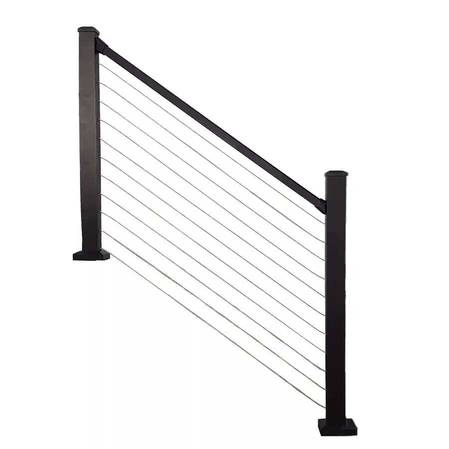 stair-top-rail-kit-cable-railing-closeout Stair Top Rail Kit for Cable Railing - Closeout