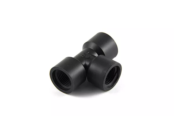 Tee Female Polypropylene 1/4" FPT x 1/2" FPT x 1/2" FPT
