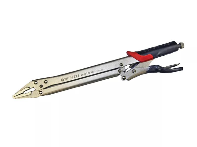 triplett-extended-reach-locking-pliers Triplett Extended Reach Locking Pliers