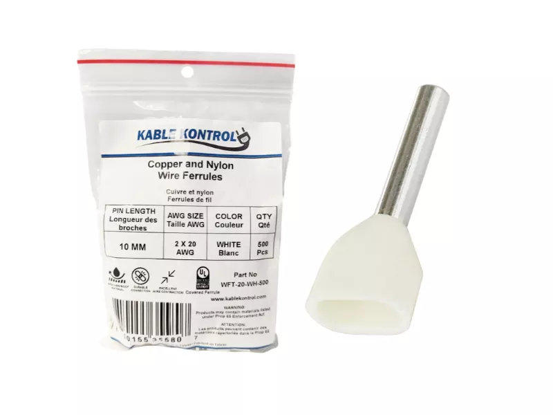 twin-wire-ferrules-nylon-insulated Twin Wire Ferrules - Nylon Insulated