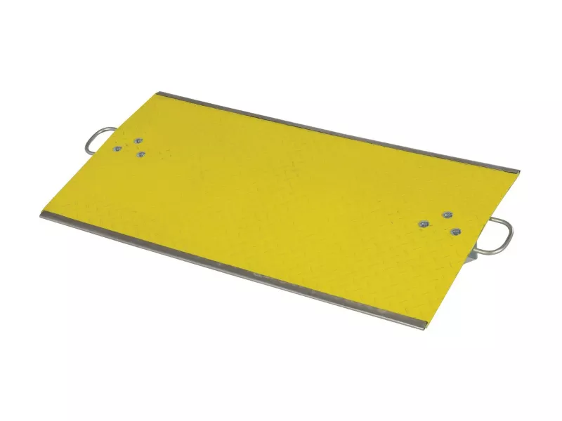 vestil-fiberglass-dockplate-yellow Vestil Fiberglass Dockplate - Yellow