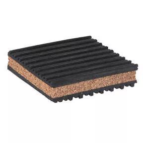 vpc4x4-cork-rubber-vibration-pad-4x4 VPC4X4 Cork/Rubber Vibration Pad, 4X4