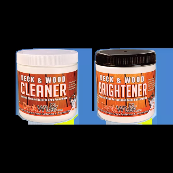 Wood Deck Cleaner and Brightener by DeckWise